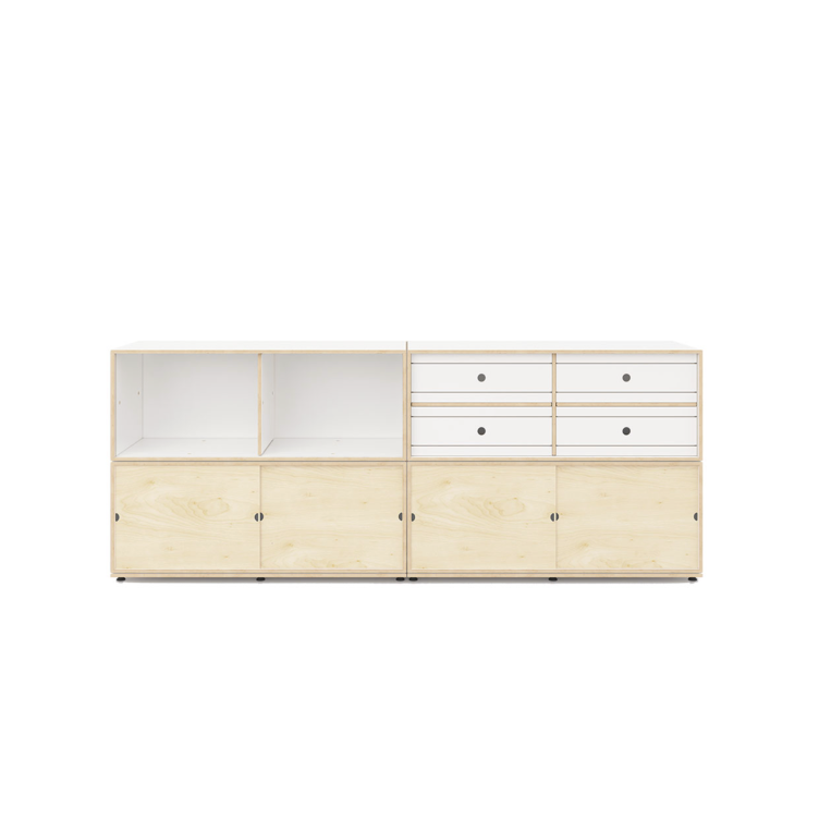 Xilobis Sideboard No 12, Xilbolis, Sideboard + Kommode, Wohnmöbel