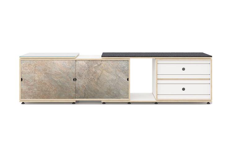 Xilobis Sideboard No 5, Xilbolis, Sideboard + Kommode, Wohnmöbel